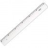 REGUA 30CM PLASTICA WALEU - REF. 10270012 - CAIXA COM 100 UNIDADES