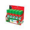COLA BASTAO 21G NATURAL FABER-CASTELL - REF. OF/8121NAT - CAIXA COM 10 UNIDADES
