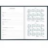 AGENDA COSTURADA SPICE PRETO M6 TILIBRA 2025 - REF. 354821 - PACOTE COM 4 UNIDADES