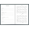 AGENDA COSTURADA SPICE PRETO M6 TILIBRA 2026 - REF. 354821 - PACOTE COM 4 UNIDADES