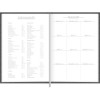 AGENDA COSTURADA MILANO CHUMBO M5 TILIBRA 2026 - REF. 356514 - PACOTE COM 4 UNIDADES