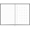 AGENDA COSTURADA MILANO CHUMBO M5 TILIBRA 2026 - REF. 356514 - PACOTE COM 4 UNIDADES