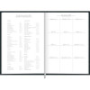 AGENDA COSTURADO MILANO PRETO M5 TILIBRA 2026 - REF. 356506 - PACOTE COM 4 UNIDADES