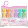 PINCEL MARCA TEXTO MINI CANDY COM 6 CORES TILIBRA - REF. 352896 - PACOTE COM 12 UNIDADES