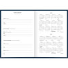 AGENDA COSTURADA SPICE CORES M6 TILIBRA 2026 - REF. 354945 - PACOTE COM 4 UNIDADES