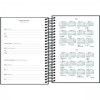 AGENDA ESPIRAL SPICE PRETO M6 TILIBRA 2025 - REF. 354830 - PACOTE COM 5 UNIDADES