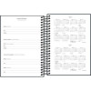 AGENDA ESPIRAL SPICE PRETO M6 TILIBRA 2026 - REF. 354830 - PACOTE COM 5 UNIDADES