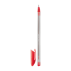 CANETA ESFEROGRAFICA 1.0 SIX VERMELHO BAZZE - REF. 653419 - CAIXA COM 50 UNIDADES