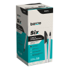 CANETA ESFEROGRAFICA 1.0 SIX PRETO BAZZE - REF. 653396 - CAIXA COM 50 UNIDADES