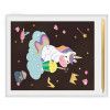 CARTELA RASPADINHA MAGICA UNICORNIO 6 FOLHAS - REF. 352101 - 1 UNIDADE