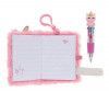 CADERNO MINI 64FL FANTASY LOVE UNICORNIO COM CANETA MOLIN - REF. 23499 - PACOTE COM 4 UNIDADES