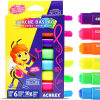 TINTA GUACHE 10G BASTAO NEON 6 CORES ACRILEX - REF. 2008 - 1 UNIDADE