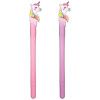 CANETA GEL 0.5 UNICORNIO PRETO COM LED TILIBRA - REF. 353370 - CAIXA COM 24 UNIDADES