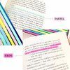 MARCA TEXTO TIRINHA 4 CORES PASTEL 160 FOLHAS - 1 UNIDADE