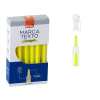 PINCEL MARCA TEXTO NEON DASHLIGHT AMARELO BRW - REF. CA2201 AM - CAIXA COM 12 UNIDADES