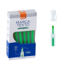 PINCEL MARCA TEXTO NEON DASHLIGHT VERDE BRW - REF. CA2203 VD - CAIXA COM 12 UNIDADES