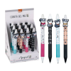 CANETA ESFEROGRAFICA GEL 0.7 APAGAVEL PUG BRW - REF. CA0219 - CAIXA COM 12 UNIDADES