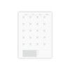 AGENDA ESPIRAL PLANNER FLORK COM ELASTICO PERMANENTE JANDAIA - REF. 74727 - PACOTE COM 4 UNIDADES