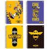 CADERNO 1 MATERIA CAPA DURA 80FL NATAN POR AI ANIMATIVA - REF. 10887 - PACOTE COM 4 UNIDADES