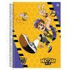 CADERNO 1 MATERIA CAPA DURA 80FL NATAN POR AI ANIMATIVA - REF. 10887 - PACOTE COM 4 UNIDADES