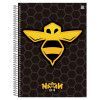 CADERNO 1 MATERIA CAPA DURA 80FL NATAN POR AI ANIMATIVA - REF. 10887 - PACOTE COM 4 UNIDADES
