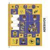 CADERNO 1 MATERIA CAPA DURA 80FL NATAN POR AI ANIMATIVA - REF. 10887 - PACOTE COM 4 UNIDADES