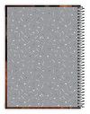 CADERNO 1 MATERIA CAPA DURA 80 FOLHAS AGRO+ CREDEAL - REF. 277706 - PACOTE COM 3 UNIDADES