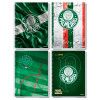CADERNO 10 MATERIAS CAPA DURA 160 FOLHAS PALMEIRAS CREDEAL - REF. 284339 - PACOTE COM 2 UNIDADES