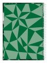 CADERNO 10 MATERIAS CAPA DURA 160 FOLHAS PALMEIRAS CREDEAL - REF. 284339 - PACOTE COM 2 UNIDADES