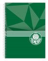CADERNO 10 MATERIAS CAPA DURA 160 FOLHAS PALMEIRAS CREDEAL - REF. 284339 - PACOTE COM 2 UNIDADES