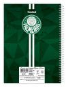 CADERNO 10 MATERIAS CAPA DURA 160 FOLHAS PALMEIRAS CREDEAL - REF. 284339 - PACOTE COM 2 UNIDADES