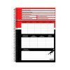 CADERNO 20 MATERIAS CAPA DURA 320 FOLHAS SPFC CREDEAL - REF. 284452 - PACOTE COM 2 UNIDADES