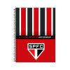 CADERNO 20 MATERIAS CAPA DURA 320 FOLHAS SPFC CREDEAL - REF. 284452 - PACOTE COM 2 UNIDADES