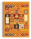 CADERNO 10 MATERIAS CAPA DURA 160 FOLHAS GARFIELD O FILME CREDEAL - REF. 284247 - PACOTE COM 2 UNIDADES