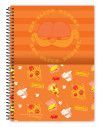 CADERNO 1 MATERIA CAPA DURA 80 FOLHAS GARFIELD O FILME CREDEAL - REF. 284230 - PACOTE COM 3 UNIDADES