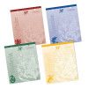 CADERNO ARGOLADO FICHARIO MINI VERTICAL HARRY POTTER DAC - REF. 4567 - 1 UNIDADE