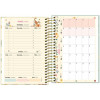 AGENDA ESPIRAL POOH M5 2026 TILIBRA - REF. 347841 - PACOTE COM 5 UNIDADES