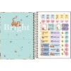 AGENDA ESPIRAL PLANNER POOH M7 2025 TILIBRA - REF. 302341 - PACOTE COM 4 UNIDADES