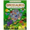 AVENTURAS COM ADESIVOS LIVRO DE ATIVIDADES DINOSSAUROS - REF. 314706 - 1 UNIDADE