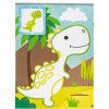 LIVRO-PAD DE COLORIR COM GLITTER DINOSSAUROS - REF. 310638 - 1 UNIDADE