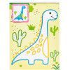 LIVRO-PAD DE COLORIR COM GLITTER DINOSSAUROS - REF. 310638 - 1 UNIDADE