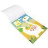 LIVRO-PAD DE COLORIR COM GLITTER DINOSSAUROS - REF. 310638 - 1 UNIDADE