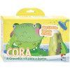 MEU LIVRINHO FANTOCHE DE BANHO: CORA, A CROCODILO VAI PRO BANHO - REF. 307890 - 1 UNIDADE