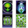 CADERNO 10 MATERIAS CAPA DURA 160 FOLHAS CONNECT ORBIT TILIBRA - REF. 359211 - PACOTE COM 4 UNIDADES