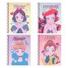 CADERNO 1 MATERIA CAPA DURA 80 FOLHAS PRINCESA MANGA TILIBRA - REF. 358231 - PACOTE COM 4 UNIDADES