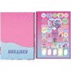 CADERNO 1 MATERIA CAPA DURA 80 FOLHAS PRINCESA MANGA TILIBRA - REF. 358231 - PACOTE COM 4 UNIDADES