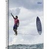CADERNO 20 MATERIAS CAPA DURA 320 FOLHAS CONNECT GABRIEL MEDINA TILIBRA - REF. 389251 - PACOTE COM 2 UNIDADES