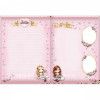 CADERNO BROCHURAO CAPA DURA 160 FOLHAS COLEGIAL JOLIE TILIBRA - REF. 383902 - PACOTE COM 4 UNIDADES