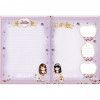 CADERNO BROCHURAO CAPA DURA 160 FOLHAS COLEGIAL JOLIE TILIBRA - REF. 383902 - PACOTE COM 4 UNIDADES