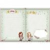 CADERNO BROCHURAO CAPA DURA 160 FOLHAS COLEGIAL JOLIE TILIBRA - REF. 383902 - PACOTE COM 4 UNIDADES